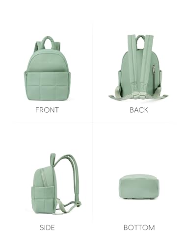Image of WESTBRONCO Mini Backpack for Women Nylon Small Fashion Backpacks Purse Puffer Lightweight Backpacks for Travel, Shopping, Daily