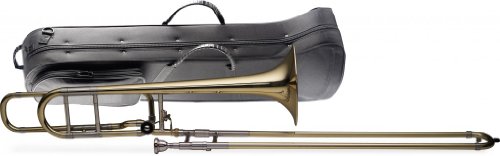 Levante LV-TB5415 Bb/F Professional Tenor Slide Trombone with Case