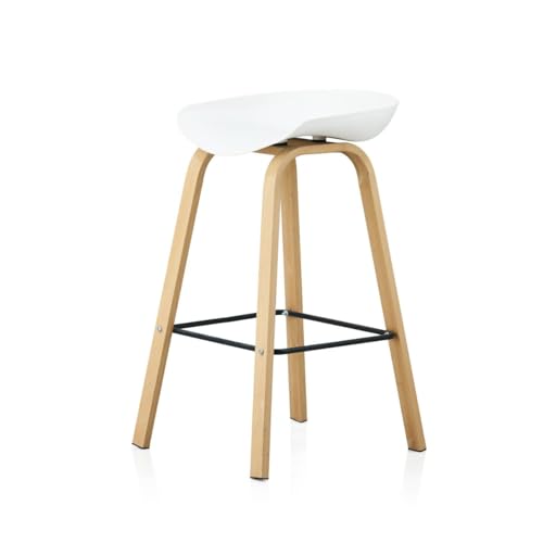 Image of Creative Seating Systems Kitchen, Living Room, Dining, Hotel, Office, bar Stool BS-1041 /P2 (White)