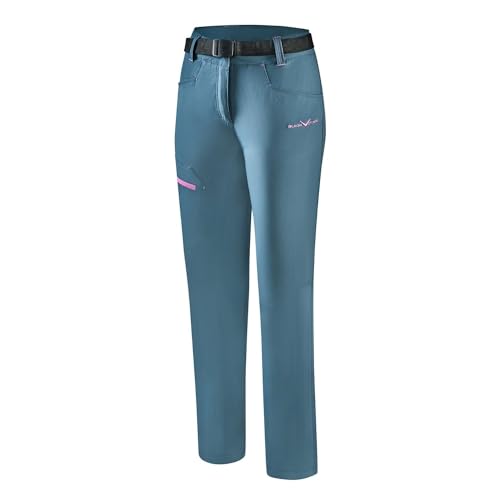 Black Crevice Trekkinghose Damen Blue Mirage/pink I 40 I Wanderhose mit...