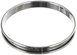 Dimensions: 2 cm DE BUYER -3091.16N -cercle a tarte inox ht 2cmbd roule ø16