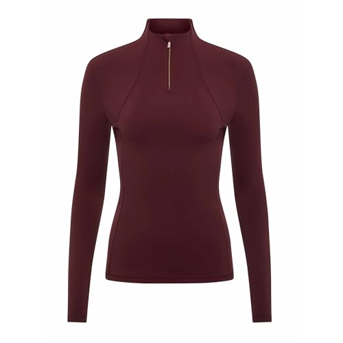 Maillot de bain femme LeMieux Liberte bordeaux une pièce pour piscine et mer