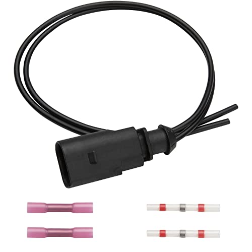 FanPaYY Kit de reparación de enchufe del Sensor del conector ABS ESP para A4 A6 A8 Golf Se-at Sko-da 1J0973802