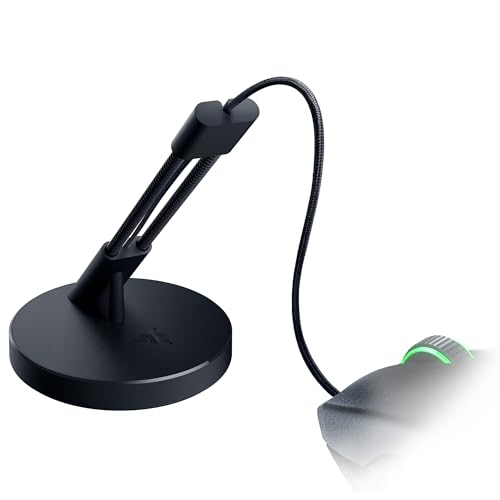 Razer Mouse Bungee V3 - Mauskabel-Managementsystem ohne Widerstand (Federarm mit Kabel-Clip, schwere rutschfeste Basis… – Ansicht 5