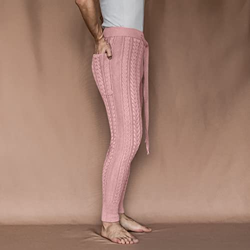 Vrijetijdsbroek voor heren, effen, trendy, jeugd, gebreide slim fit broek, cargo lederhose heren - Afbeelding 3