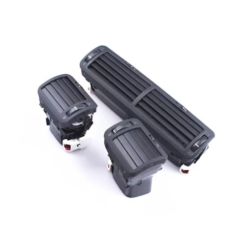 Grille de ventilation centrale pour Passat B5 1999-2005 noir mat - 2