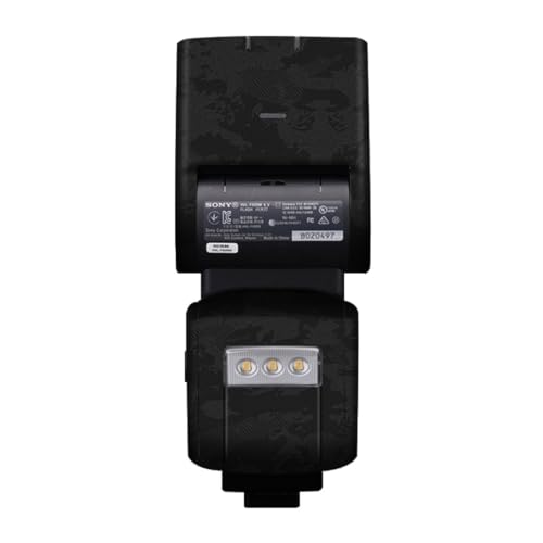 Finis les chocs sur votre flash Sony HVL-F60RM grâce au film protecteur vinyle noir anti-rayures