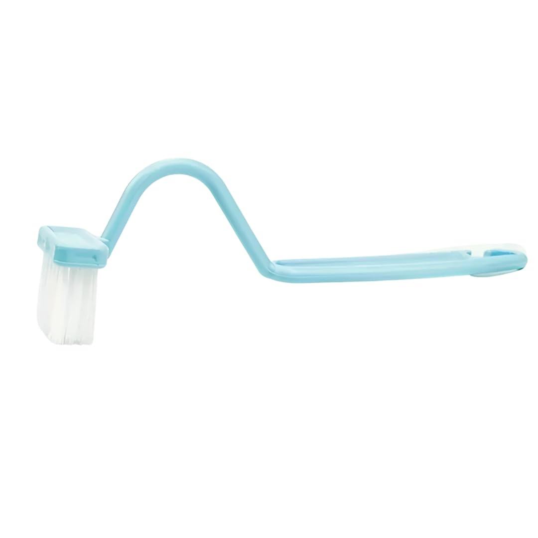 2PCS Toliet Cleaning Brush Under Rim Cleaning Soft Bristle Brush Cleaning Tool Curved Reach All Spots Easy Cleaning Solution Plastic Rim Cleaner for Bathroom Toliet - Image 2