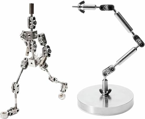 Enrouleur animation stop motion et gréement acier inoxydable pour pose précise de figurine