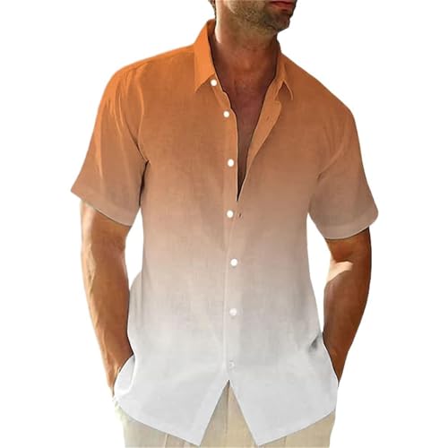Chemise décontractée homme anti-transpiration coupe ample été