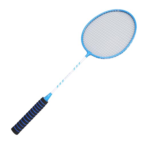 Keenso 2Pcs Large Sweet Spot Badminton Racket with Separate Racket Body for Good Control, Stability, and Superior Bounce (Sapphire Blue