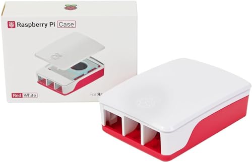 Image of PiDuino Raspberry Pi Official Case with PWM Fan - Red /White