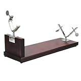 Soporte para jamón Soporte especial for jamón cortado en madera maciza de acero inoxidable Jamonero(52x22cm-1)
