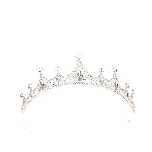 KiKom Diadème de mariée en strass - Diadème de bal de promo, diadème, diadème, diadème, diadème, diadème, diadème, diadème, diadème, diadème, diadème, diadème Cover