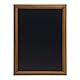 Wand Kreidetafel 70 x 90 cm Dunkel Braun