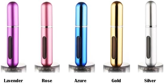 Miniatura 2 de Mini botella recargable portátil del atomizador del perfume del espray del tamaño del viaje 5 PC de 0.2 fl oz0.2oz