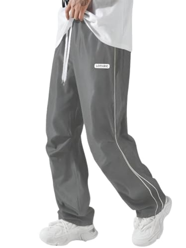 Image of LOTHRIC Straight Fit Track Pant for Men | Lower for Men | Gym Trackpants