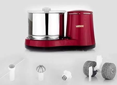 Lakshmi CZ Model 2 L Table Top Wet Grinder With Atta Kneader & Coconut Scrapper | 110 Volt For USA & CANADA