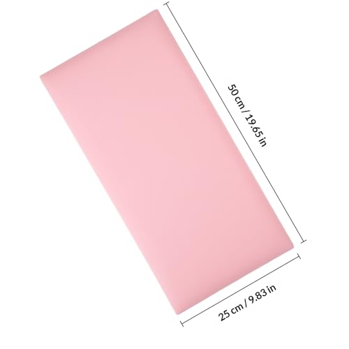 Pegatinas de pared anticolisión para proteger paredes duras con paneles de PVC rosa infantil 3