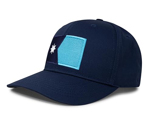 Image of International Tie State Hat for Men and Women, Adjustable Snapback Trucker Baseball Cap with Embroidered Patch