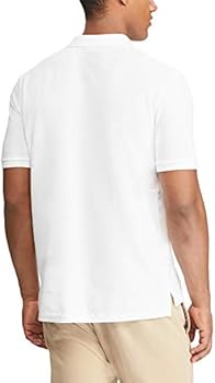 POLO RALPH LAUREN ブラック SLIM FIT 1枚　白 カスタム スリム フィット メッシュ ポロシャツ