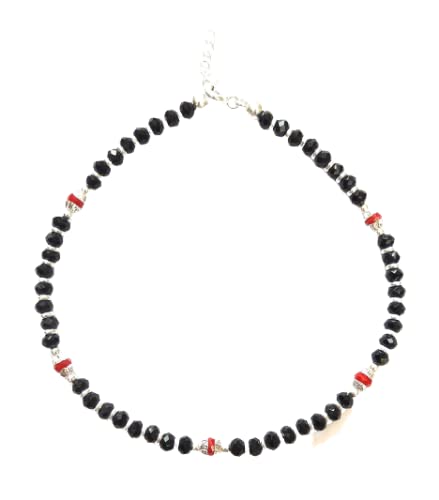 See full amazon price history chart for DHRUVS COLLECTION 925 Exclusive Nazariya Payal (Anklet) with Black & Silver Beads (Crystal) in 92.5 Silver for Girls and Women - One Piece DHRUVS COLLECTION 925 Exclusive Nazariya Payal (Anklet) with Black & Silver Beads (Crystal) in 92.5 Silver for Girls and Women - One Piece (B08HQVLWXC) Amazon Price History, Amazon Price Tracker