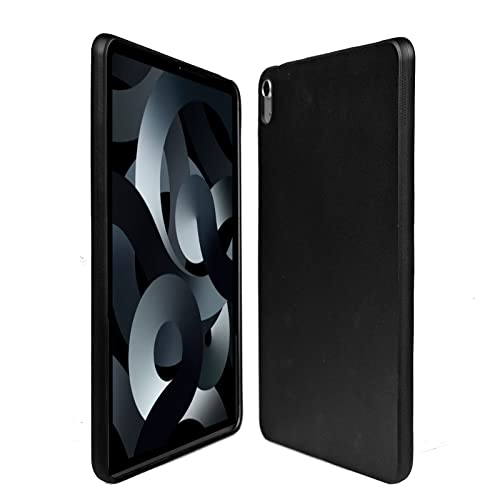 Black Frosted Case for iPad 10th Generation 2022 10.9", Slim Soft Lightweight Transparent TPU Back Cover, Matte Black - Image 4