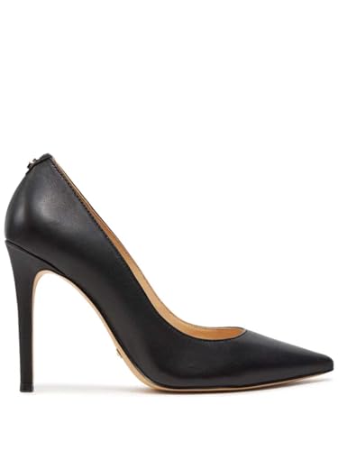 Guess Fltgab Decollete Cuir Femme escarpin noir classique en cuir souple
