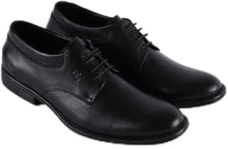 Morshedy Men's Genuine Leather Shoes Black m.s31, 40 EU