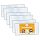 perfect line – 12x Buchumschlag 26 cm Höhe – Schulbuchhülle extra stabil aus PP – Buchschoner glasklar, transparent, abwischbar – Hülle bis 54 cm Breite – Made in EU – ideal für Bücher