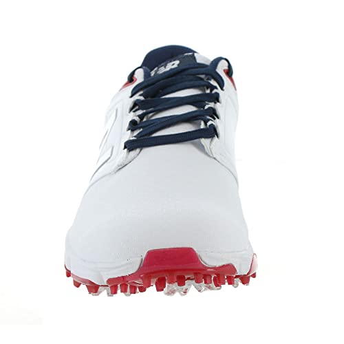 New Balance Men's Striker v3 Golf Shoe White/Blue/Red