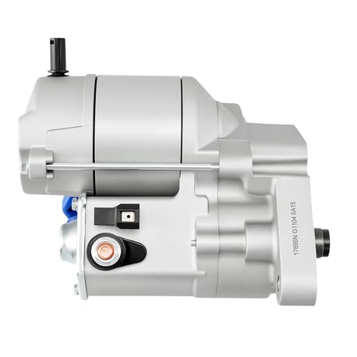 KAX New Starter Motor Fit for Dodge Chrysler: 2006-2021 Charger 5.7L, 2009-2023 Challenger 5.7L, 2005 300 6.1L, 2005-2014 300, Magnum (Den/so Unit) 1.4KW 4608801AB 4608801AA 17896N by KAX - Used condition - Image 2