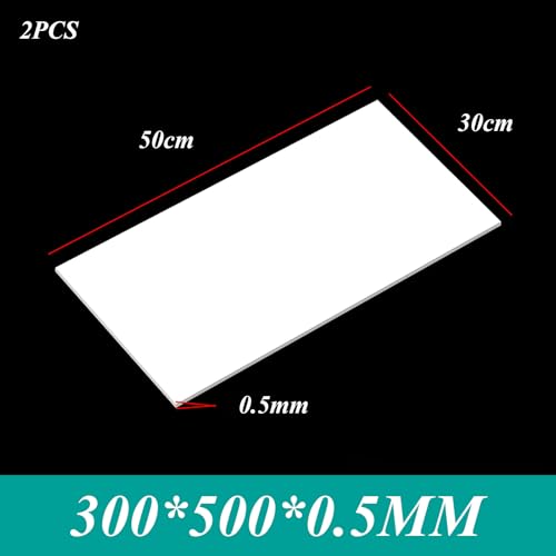 Plástico reutilizable termoformable de 0,5mm en láminas ABS rígidas 2