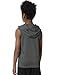 EXARUS 3 Pack Boys Athletic Sleeveless Tank Workout Running Quick Dry Tank Tops with Hooded for Kids 12Y