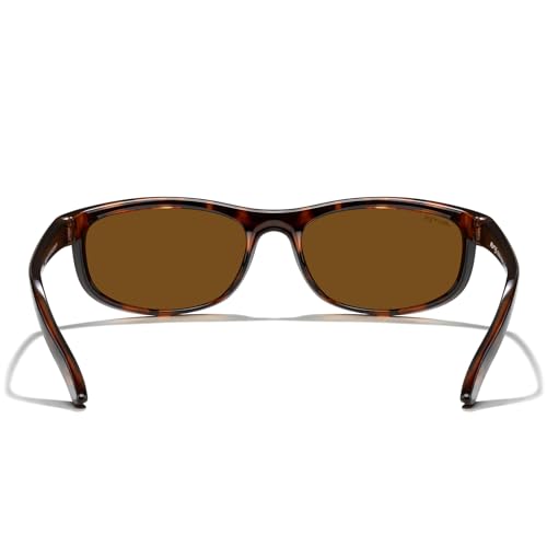 MERRY'S Wrap Around Sport Polarized Sunglasses for Men Women Driving Fishing Cycling Running UV400 Protection S30274