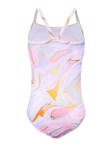 Image of Snowheart Girls Swimsuit One-Piece Bathing Suits Multicolor Kids Sport Summer Beach Swimwear for 2-12 Years Old