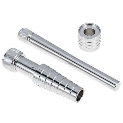 QWORK Ring Stretcher Tool Kit for Sizes 7.5-10.5 Expanding Ring Mandrel for Silver Gold Copper Rings Enlarge Ring Mandrel Stretcher