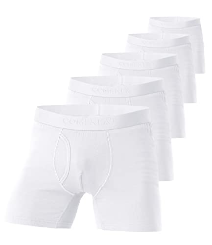 Comfneat Men's 5-Pack One Size Boxer Briefs