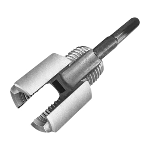 KESOTO Herramienta de Roscado para Tubos, Accesorio de Fontanería, Herramienta para Taladros Eléctricos en Reparaciones, 6 Puntos