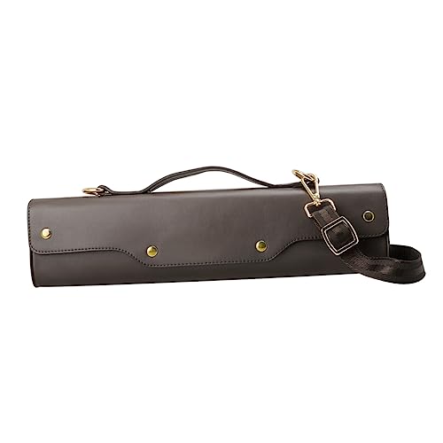 BESPORTBLE Flute Carry Bag Durable Shoulder Bag for Flute Storage Stylish Design Easy Carrying Case for Musicians the Go Protects From Collisions and Scratches