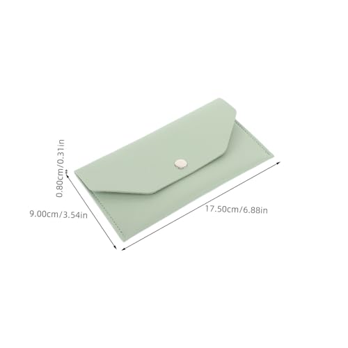 BESTYASH Slim Pu Leather Long Wallet for Cash Coin Credit Cards Bill Wallet Envelope Money Holder Compact Purse for Women2