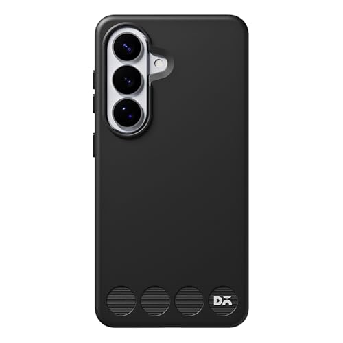 Image of DailyObjects Samsung Galaxy S26 Stack Classic Magnetic Case Cover | Compatible with Magnetic | Camera & Body Protection | Shock /Scratch Proof| Dual Hybrid Protection | Wireless Charging - Carbon Black