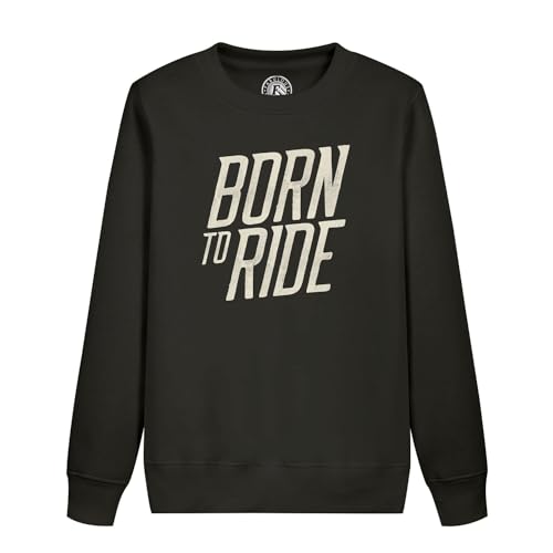 Motocross sweatshirt enfant Born to Ride cafe racer vintage