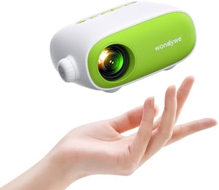 Proyector Portatil para Niños, Regalo para Ver Dibujos Animados y...