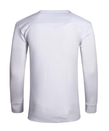 ITRAT® Mens Thermal Underwear Vests Long Sleeve Tops, Thermal T-Shirt Warm Underlayer Winter Thermals Base Layer Clothing Men Vest Top Size S-XXL - Image 3