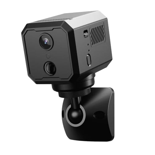 2K WiFi Indoor Camera with 64GB SD Card, Battery Powered Security Cam, 180-Day Standby, Night Vision, Real-Time Alert, Baby Monitor, Pet Cam for Home or Office, App Controled Movtion