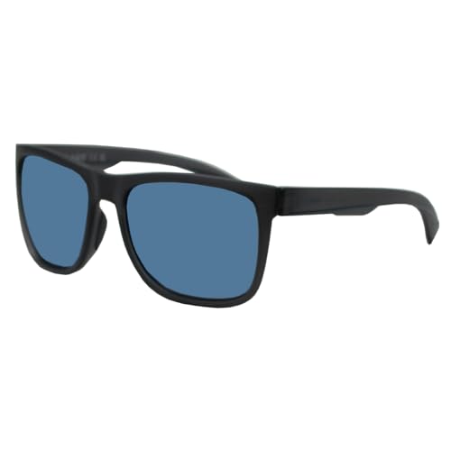 Timberland Golf 7269 Sport Sunglasses, Charcoal Frame/Blue Mirror Lens