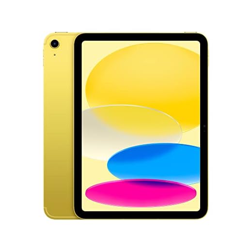 Apple 2022 iPad 10,9'' (Wi-Fi + Cellular, 256GB) - giallo (10ª generazione)