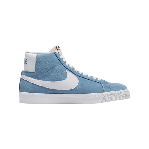 Nike SB Zoom Blazer Mid Chaussures, Cerulean White Cerulean White, 38 EU