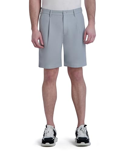 KARL LAGERFELD Men's Linen Blend Dress Short2